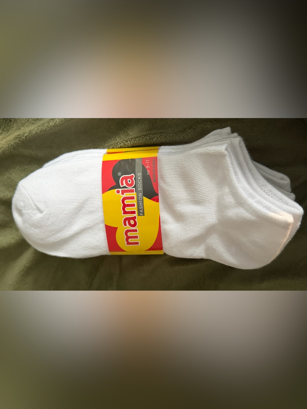 Mamia White Low-Cut Athletic Socks - Men's 6-Pack